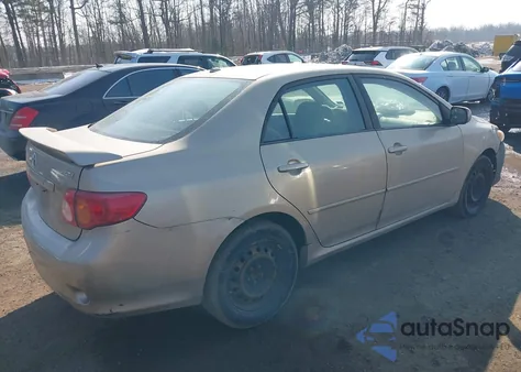2009 Toyota Corolla Xle z USA, uszkodzony, nr VIN 1NXBU40EX9Z080683
